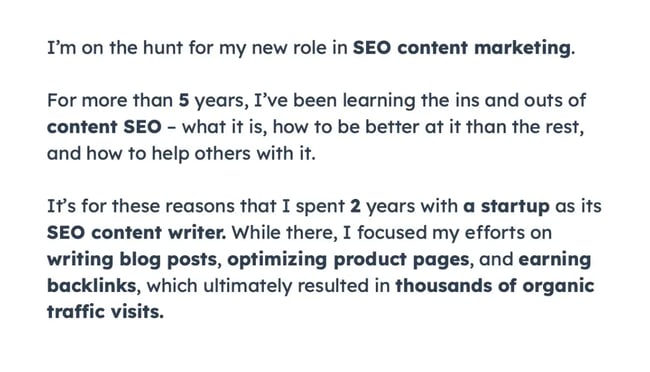 how to write a linkedin summary, job-seeker linkedin summary template